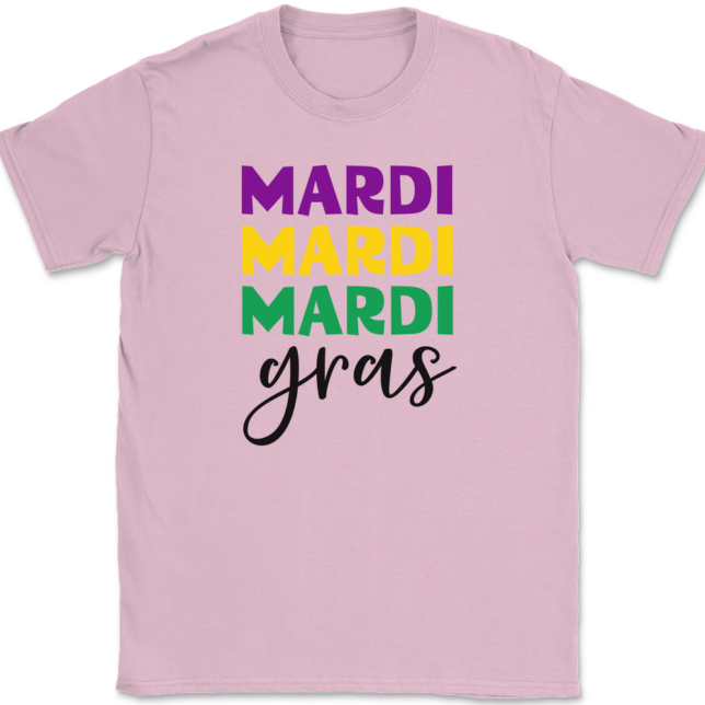 Mardi Gras Bold T-Shirt Mens Tee - Image 11