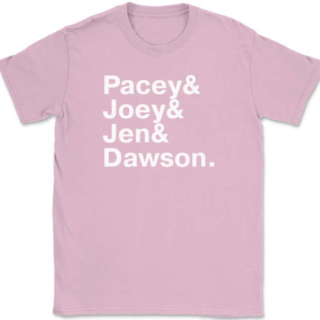 Dawson's Creek Names T-Shirt Mens Tee - Image 11