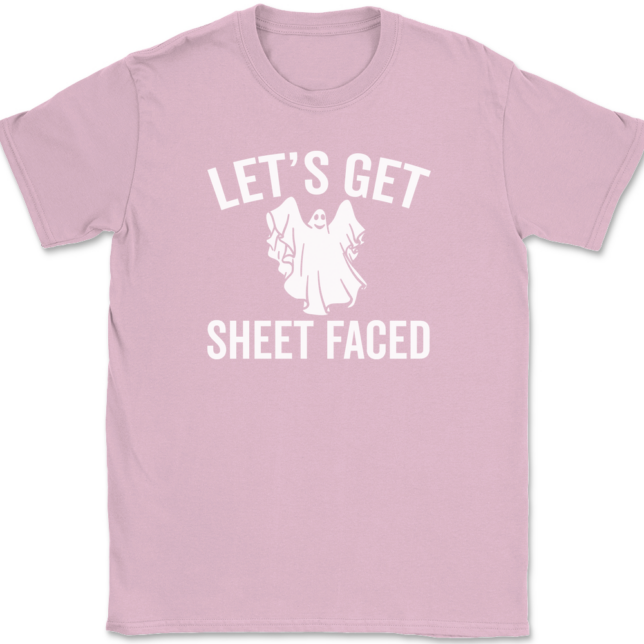 Let's Get Sheet Faced T-Shirt Mens Tee - Image 11