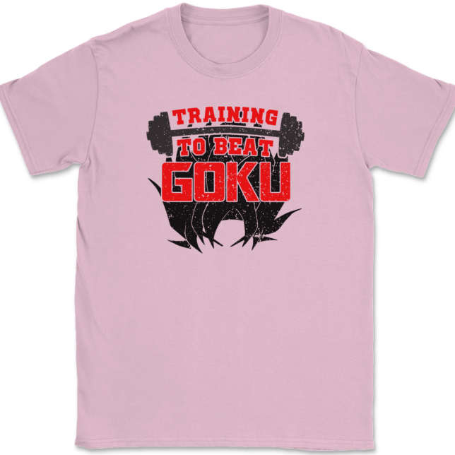 Training To Beat Goku T-Shirt Mens Tee - Image 11