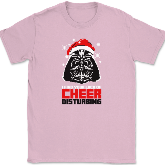 I Find your Lack of Cheer Disturbing T-Shirt Mens Tee - Image 11