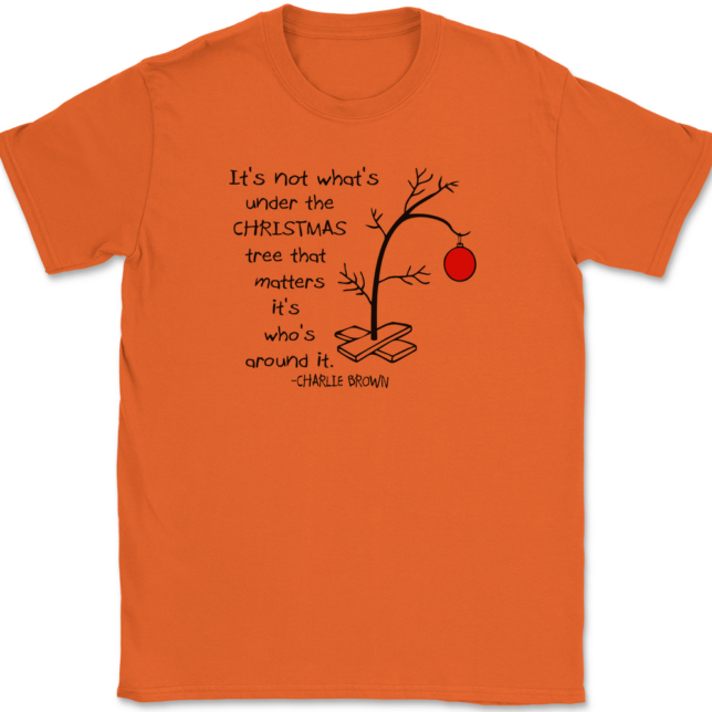 Charlie Brown Quote T-Shirt Mens Tee - Image 12