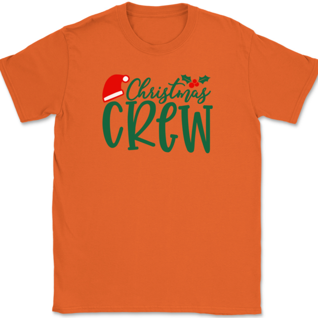 Christmas Crew T-Shirt Mens Tee - Image 12