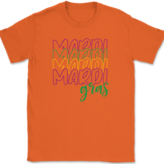 Mardi Mardi Mardi Mardi Gras T-Shirt Mens Tee - Image 12