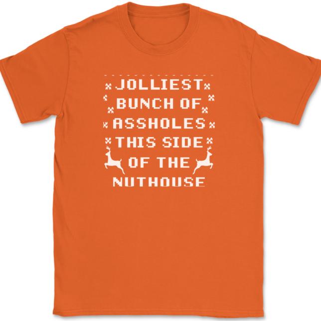 Jolliest Bunch of Assholes T-Shirt Mens Tee - Image 12