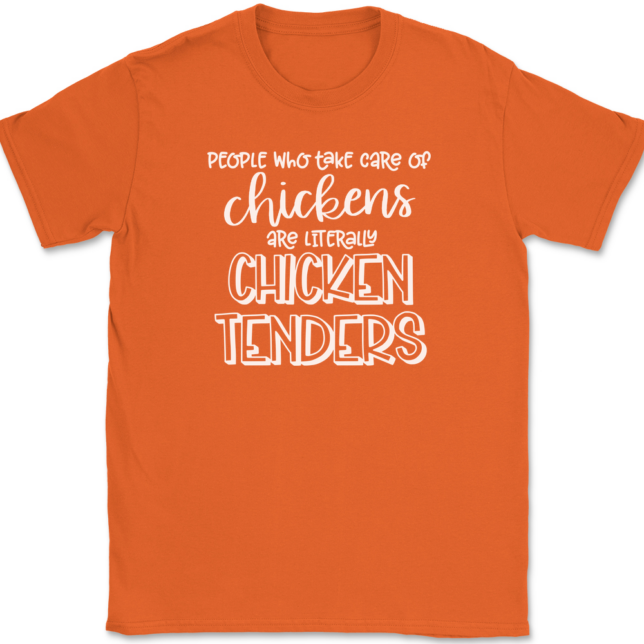 Chicken Tenders T-Shirt Mens Tee - Image 12