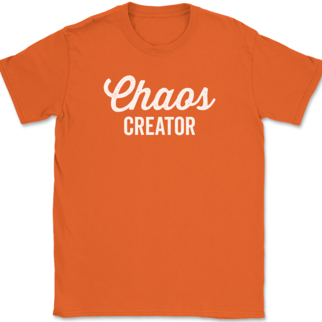 Chaos Creator T-Shirt Mens Tee - Image 12