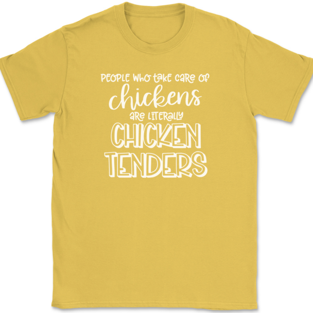 Chicken Tenders T-Shirt Mens Tee - Image 13