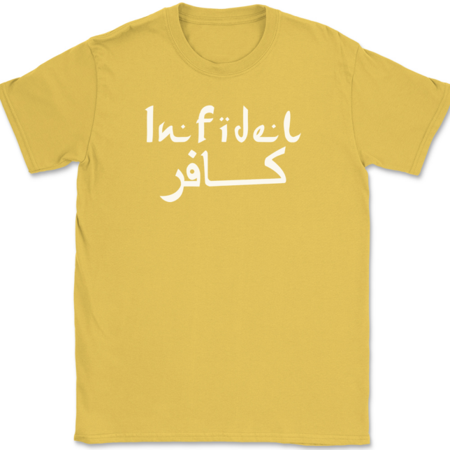 Infidel T-Shirt Mens Tee - Image 13