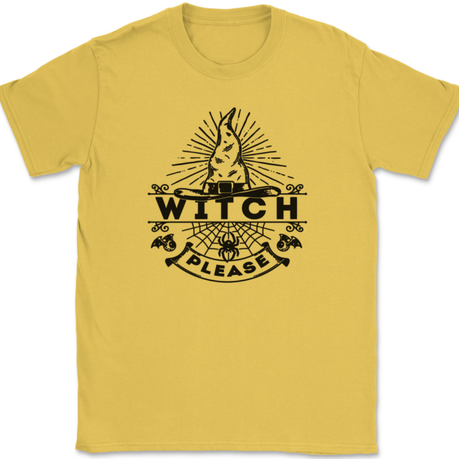 Witch Please T-Shirt Mens Tee - Image 13