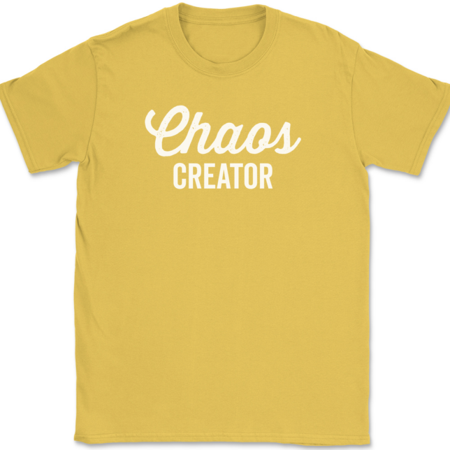 Chaos Creator T-Shirt Mens Tee - Image 13