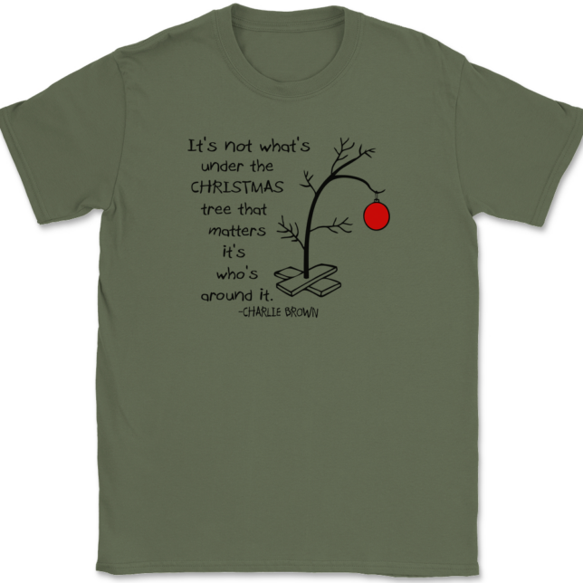 Charlie Brown Quote T-Shirt Mens Tee - Image 14