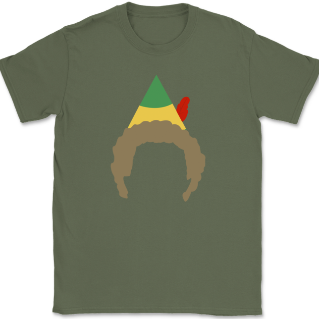 Buddy's Head The Elf T-Shirt Mens Tee - Image 14