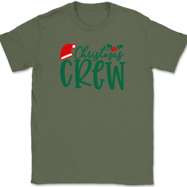 Christmas Crew T-Shirt Mens Tee - Image 14