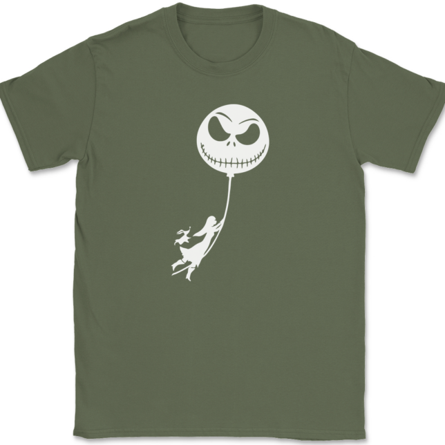 Nightmare Balloon T-Shirt Mens Tee - Image 14