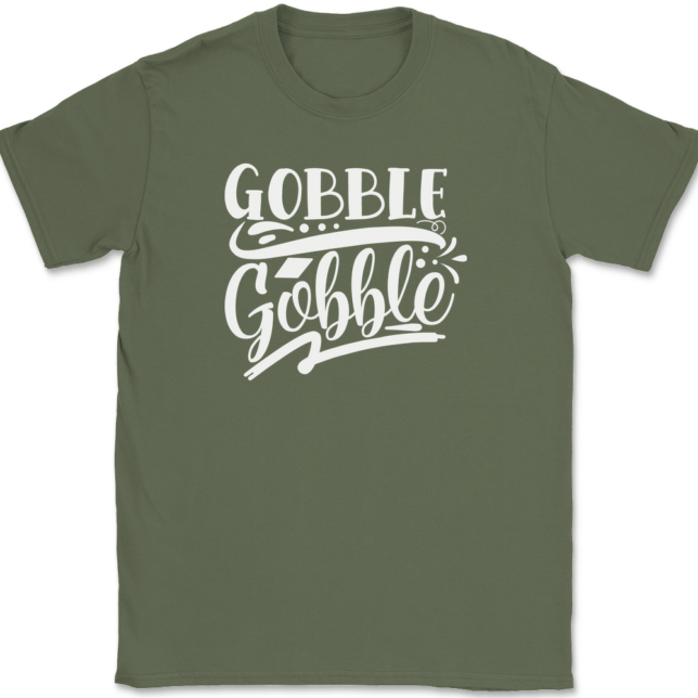 Gobble Gobble T-Shirt Mens Tee - Image 14