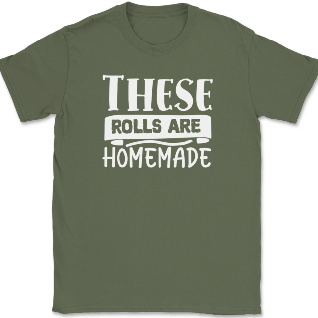 These Rolls are Homemade T-Shirt Mens Tee - Image 14
