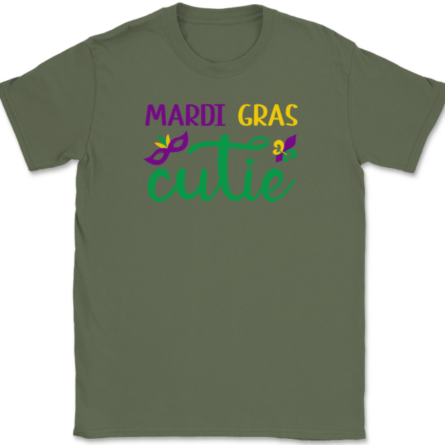 Mardi Gras Cutie T-Shirt Mens Tee - Image 14