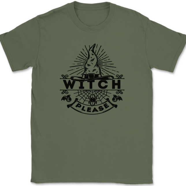 Witch Please T-Shirt Mens Tee - Image 14