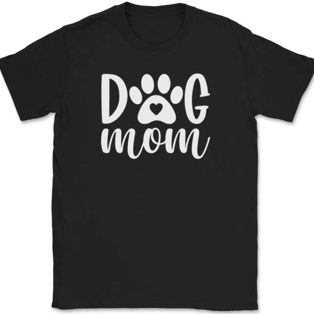 Dog Mom T-Shirt Mens Tee