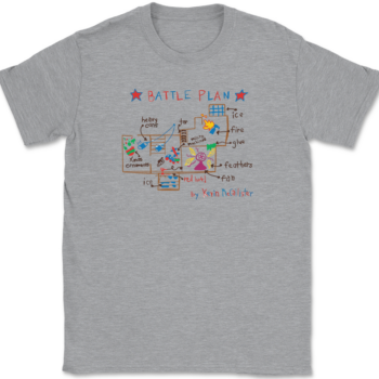 Kevin Mccallister's Battle Plan T-Shirt Mens Tee