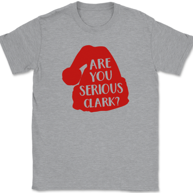 Are You Serious Clark T-Shirt Mens Tee - Image 2