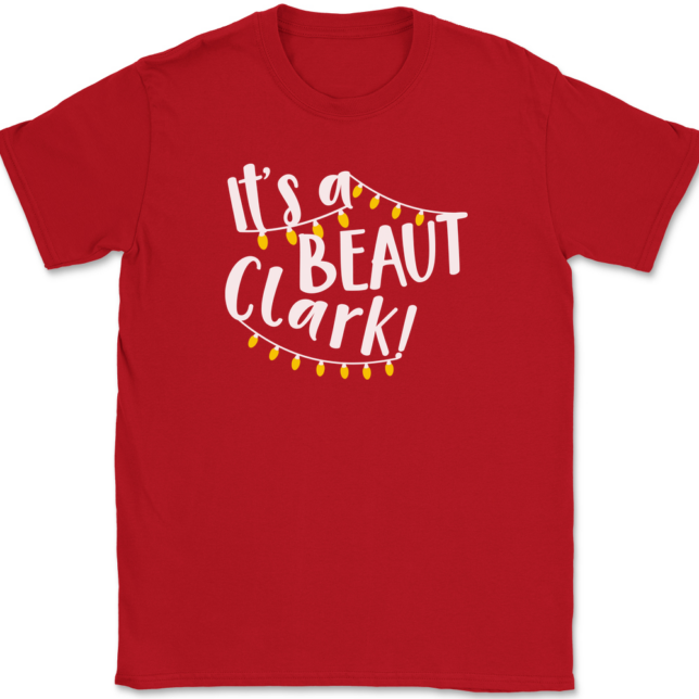 It's A Beaut Clark T-Shirt Mens Tee - Image 4