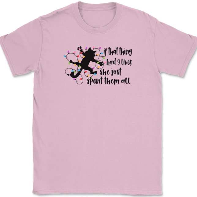 If That Thing Had 9 Lives T-Shirt Mens Tee - Image 12