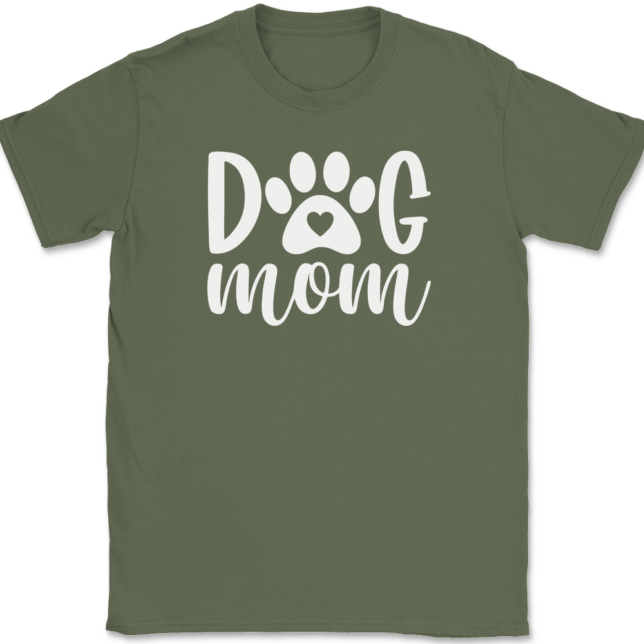 Dog Mom T-Shirt Mens Tee - Image 15