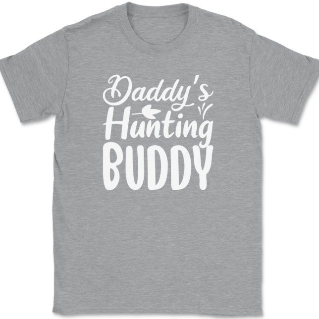 Daddy's Hunting Buddy T-Shirt Mens Tee - Image 2