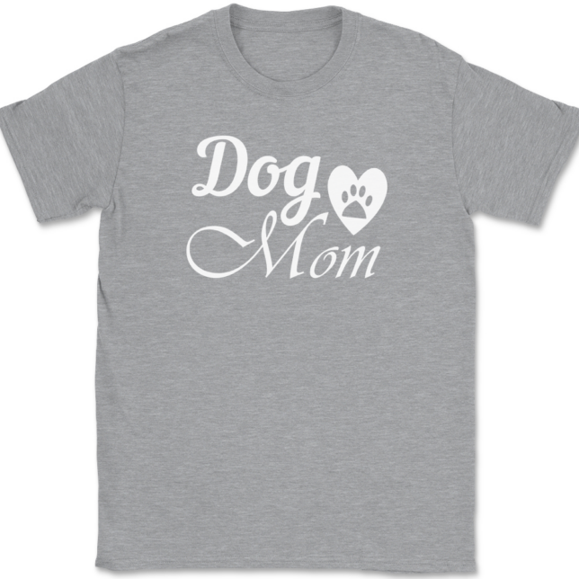 DOG MOM T-Shirt Mens Tee - Image 2