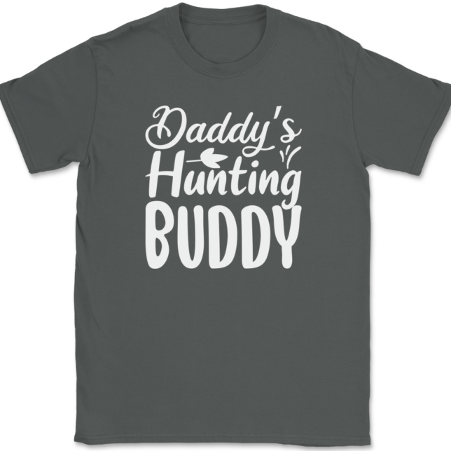 Daddy's Hunting Buddy T-Shirt Mens Tee - Image 3