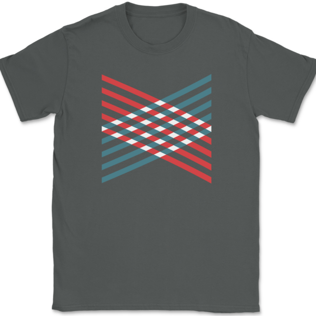 Geometric Geometry Vector T-Shirt Mens Tee - Image 3