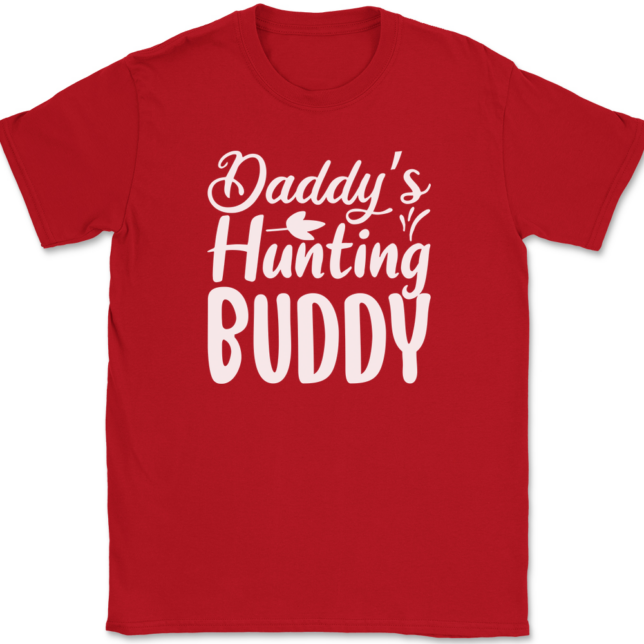 Daddy's Hunting Buddy T-Shirt Mens Tee - Image 4