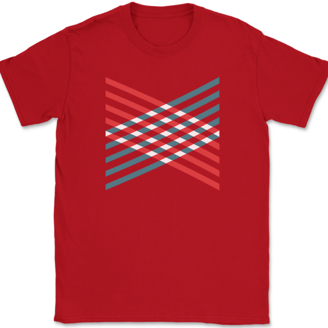 Geometric Geometry Vector T-Shirt Mens Tee - Image 4