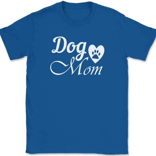 DOG MOM T-Shirt Mens Tee - Image 5