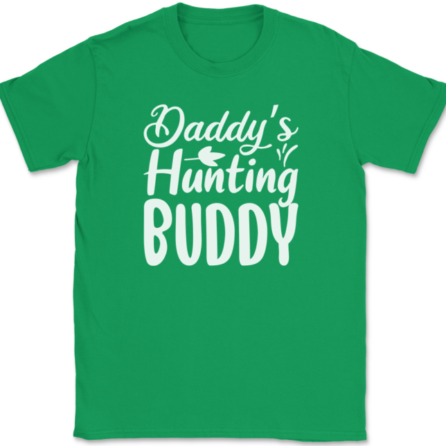 Daddy's Hunting Buddy T-Shirt Mens Tee - Image 7