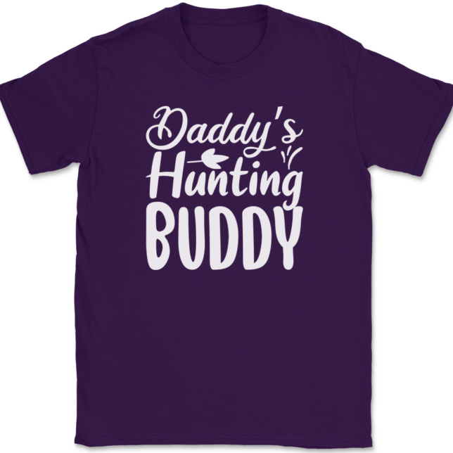 Daddy's Hunting Buddy T-Shirt Mens Tee - Image 8
