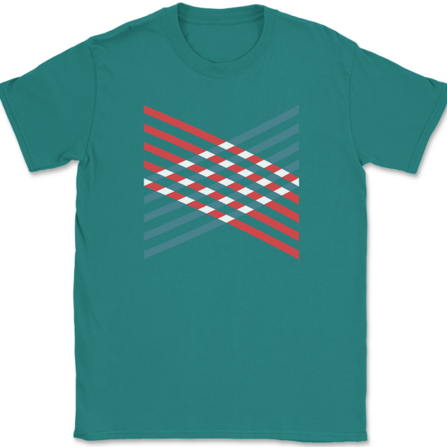 Geometric Geometry Vector T-Shirt Mens Tee - Image 11