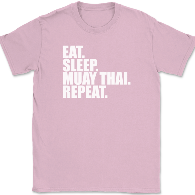 Eat Sleep Muay Thai Repeat T-Shirt Mens Tee - Image 12