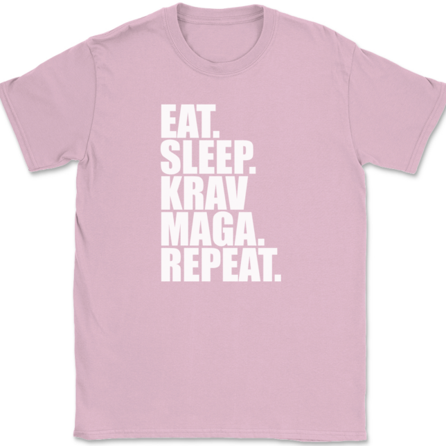 Eat Sleep Krav Maga Repeat T-Shirt Mens Tee - Image 12