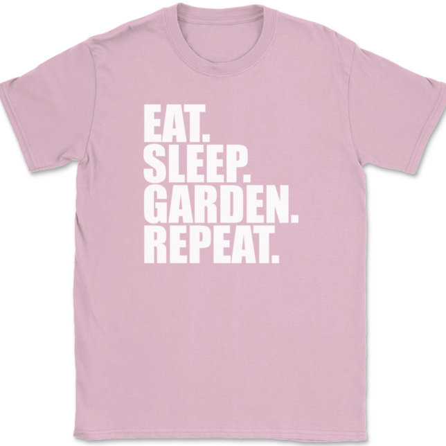 Eat Sleep Garden Repeat T-Shirt Mens Tee - Image 12