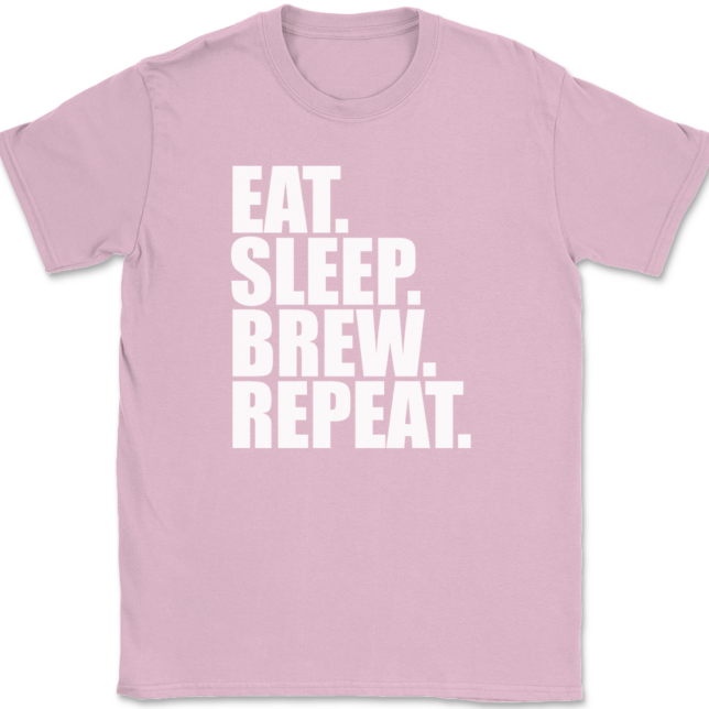 Eat Sleep Brew Repeat T-Shirt Mens Tee - Image 12