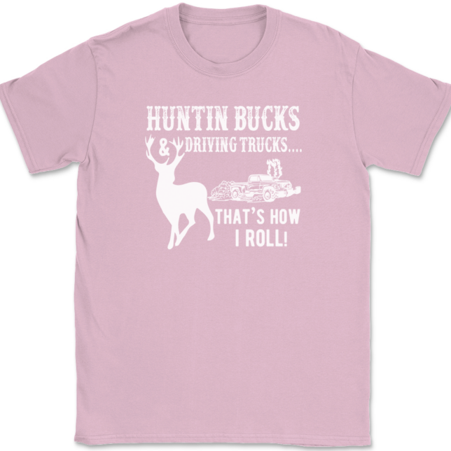 Huntin Bucks and Driving Trucks T-Shirt Mens Tee - Image 12