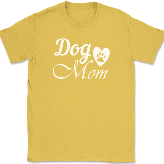 DOG MOM T-Shirt Mens Tee - Image 14