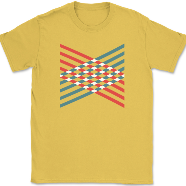 Geometric Geometry Vector T-Shirt Mens Tee - Image 14