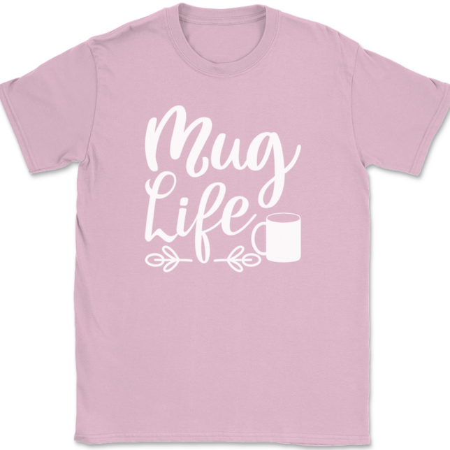 Mug Life Coffee T-Shirt Mens Tee - Image 12