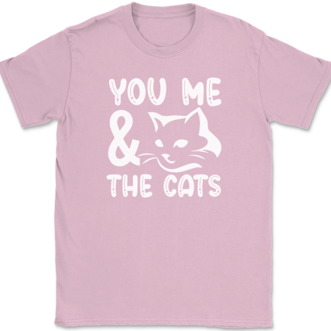 You Me and the Cats T-Shirt Mens Tee - Image 12