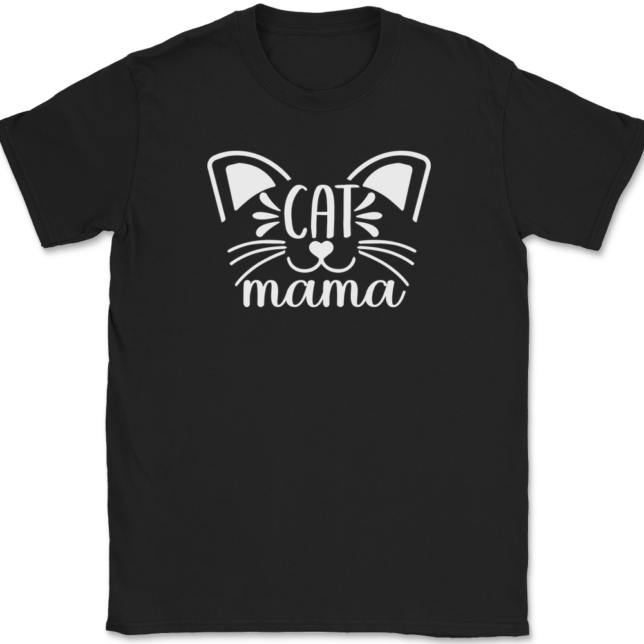 Cat Mama T-Shirt Mens Tee