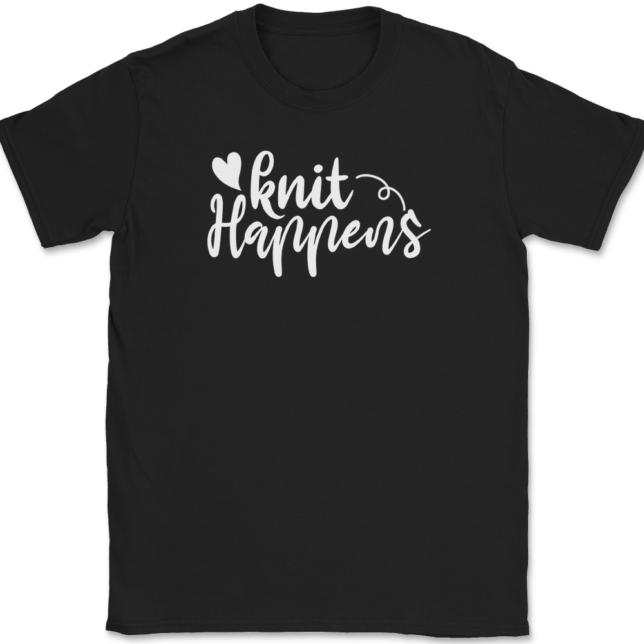 Knit Happens T-Shirt Mens Tee